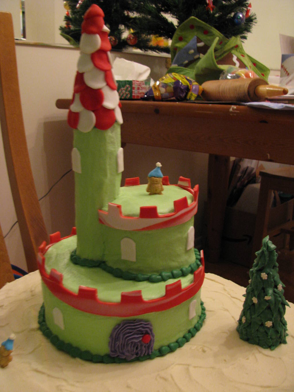 Santa's Castle — a handmade cakes creation