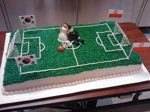 Soccer Field — handmade cakes