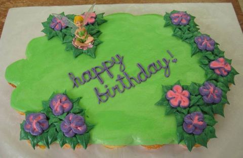 Tinkerbell Cupcake Cake — handmade cakes